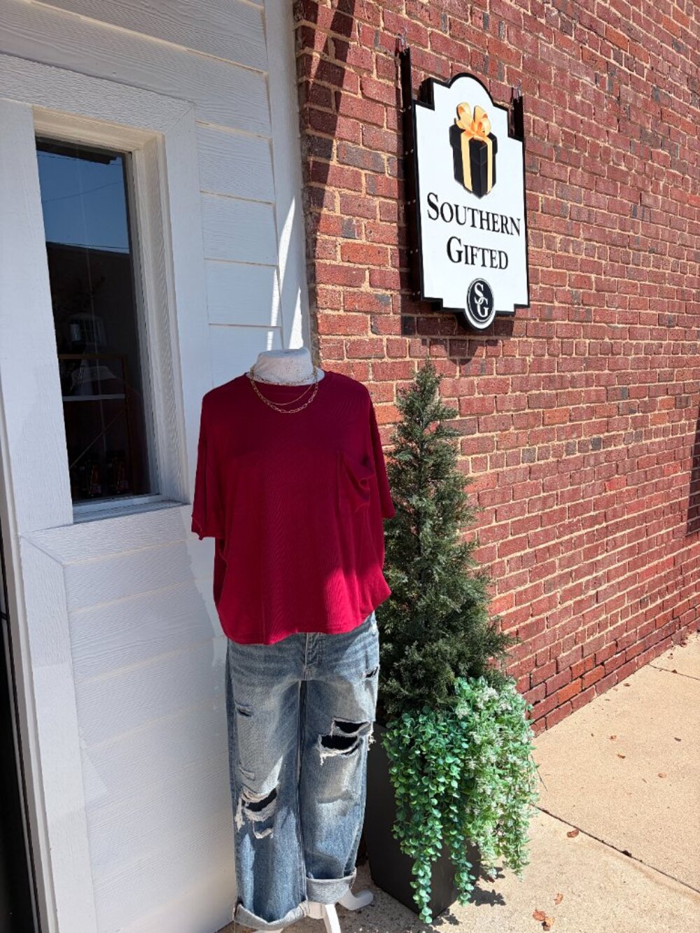 Zenana Oversized Ribbed Tee